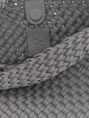NAGHEDI Gray Nylon Shoulder Bag