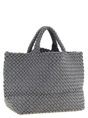 NAGHEDI Gray Nylon Tote Bag
