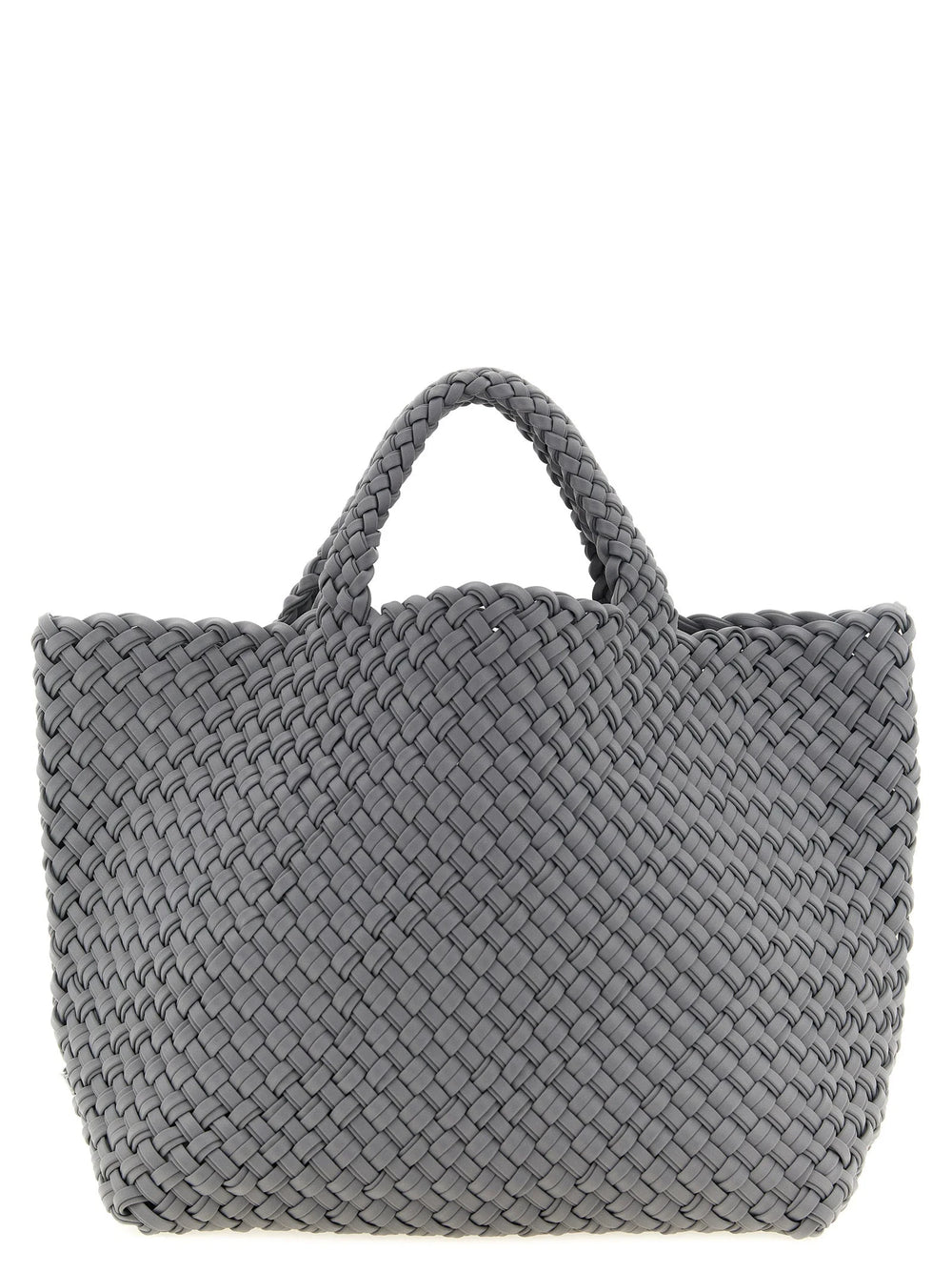 NAGHEDI Gray Nylon Tote Bag