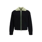 Namacheko Black Wool Cardigan