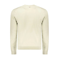 Napapijri Beige Cotton Men Sweater - Sweaters