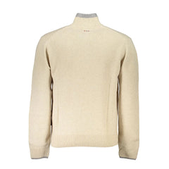 Napapijri Beige Fabric Men Sweater - Sweaters