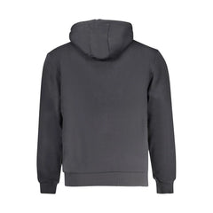 Napapijri Black Cotton Men Hoodie - S