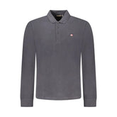 Napapijri Black Cotton Men Polo Shirt