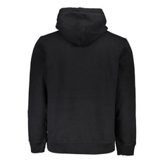 Napapijri Black Cotton Men Sweater - S - Hoodies