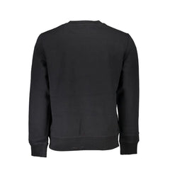 Napapijri Black Cotton Men Sweater - S - Sweatshirts