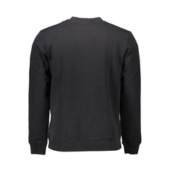 Napapijri Black Cotton Men Sweater - Sweatshirts