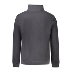 Napapijri Black Cotton Men Sweater - XXL - Sweatshirts
