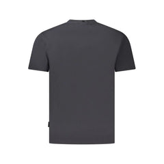 Napapijri Black Cotton Men T-Shirt - T-Shirts