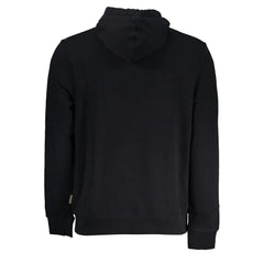 Napapijri Black Cotton Men’s Hooded Sweater - 2XS - Hoodies