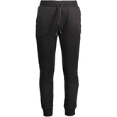 Napapijri Black Cotton Pant - Joggers
