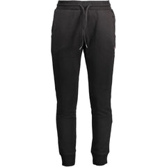 Napapijri Black Cotton Pant - Joggers