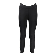 Napapijri Black Cotton Pant - Leggings