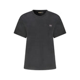 Napapijri Black Cotton T-Shirt