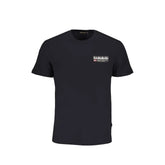 Napapijri Black Cotton T-Shirt - L - T-Shirts