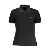 Napapijri Black Cotton Women Polo Shirt - Polos