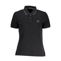 Napapijri Black Cotton Women Polo Shirt - Polos