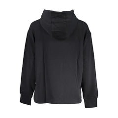 Napapijri Black Cotton Women Sweater - XS - Hoodies