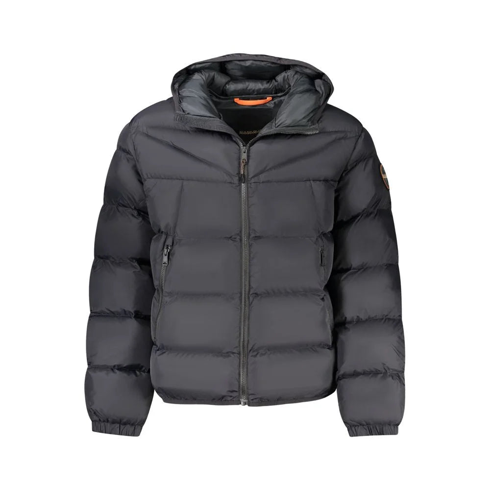 Napapijri Black Polyamide Men Jacket