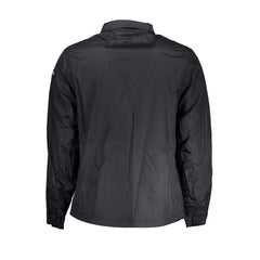 Napapijri Black Polyester Men Jacket