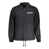Napapijri Black Polyester Men Jacket - Sport Jackets