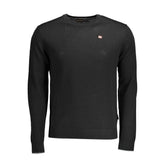 Napapijri Black Wool Men Sweater - Sweaters
