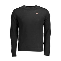 Napapijri Black Wool Men Sweater - Sweaters
