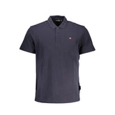 Napapijri Blue Cotton Men Polo - M - Polos