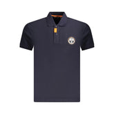 Napapijri Blue Cotton Men Polo Shirt - S