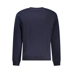 Napapijri Blue Cotton Men Sweater - Sweatshirts