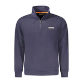 Napapijri Blue Cotton Men Sweater - Sweatshirts