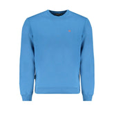 Napapijri Blue Cotton Men Sweater - Sweatshirts