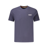 Napapijri Blue Cotton Men T-Shirt - T-Shirts