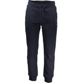 Napapijri Blue Cotton Pant - Joggers