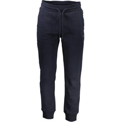 Napapijri Blue Cotton Pant - Joggers