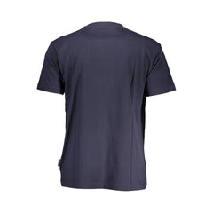 Napapijri Blue Cotton T-Shirt - L - T-Shirts