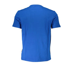 Napapijri Blue Cotton T-Shirt - T-Shirts
