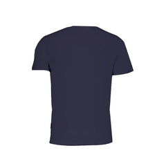 Napapijri Blue Cotton T-Shirt - T-Shirts
