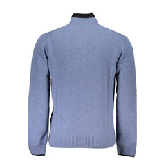 Napapijri Blue Fabric Sweater - Sweaters