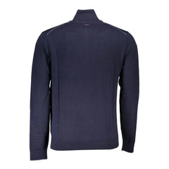 Napapijri Blue Fabric Sweater - Sweaters