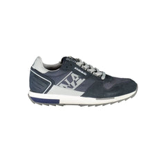 Napapijri Blue Leather Mens Sneaker - EU44/US11