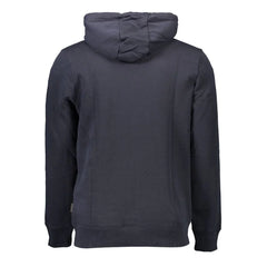 Napapijri Blue Organic Cotton Men Sweater - Hoodies