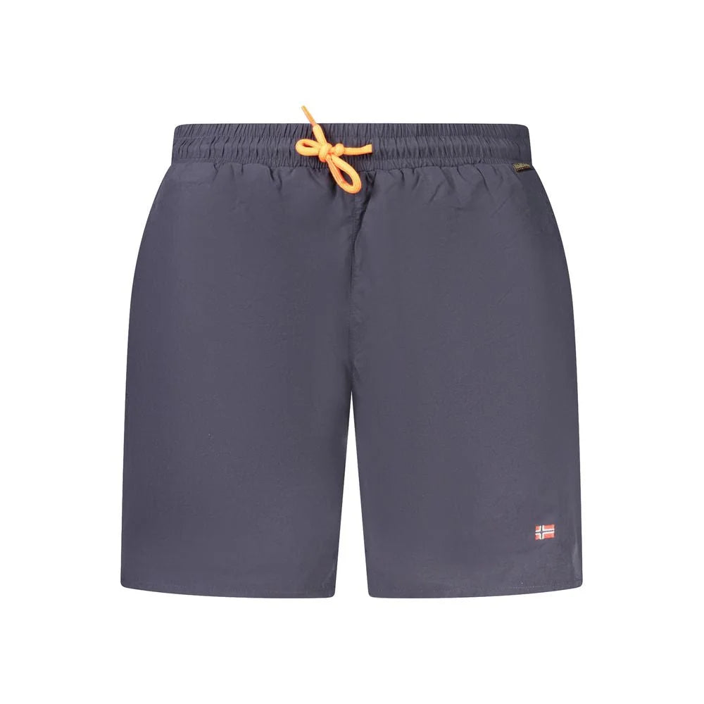 Napapijri Blue Polyamide Swimwear - S - Swim Boxers