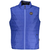 Napapijri Blue Polyester Men Jacket - S