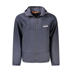 Napapijri Blue Polyester Men Jacket - Sport Jackets