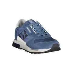 Napapijri Blue Polyester Men Sneaker - EU45/US11.5 - Sneakers
