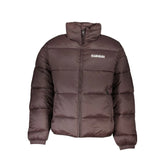 Napapijri Brown Polyamide Men Jacket - Puffer Jackets