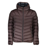 Napapijri Brown Polyamide Men Jacket - S - Puffer Jackets