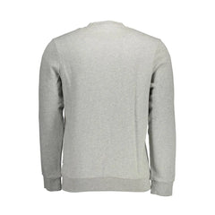 Napapijri Gray Cotton Men Sweater - Sweatshirts