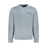Napapijri Gray Cotton Men Sweater - Sweatshirts